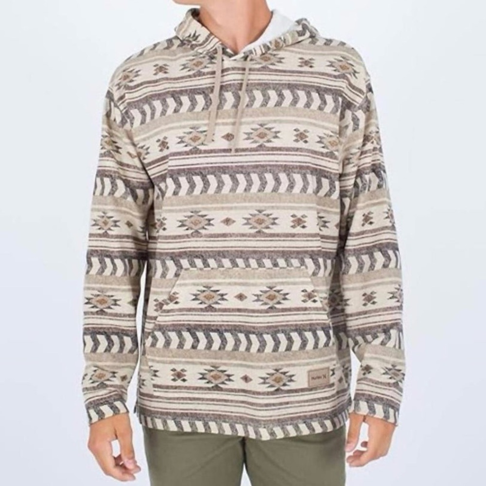Hurley OG Hooded Poncho Long Sleeve Sweatshirt Men’s S
